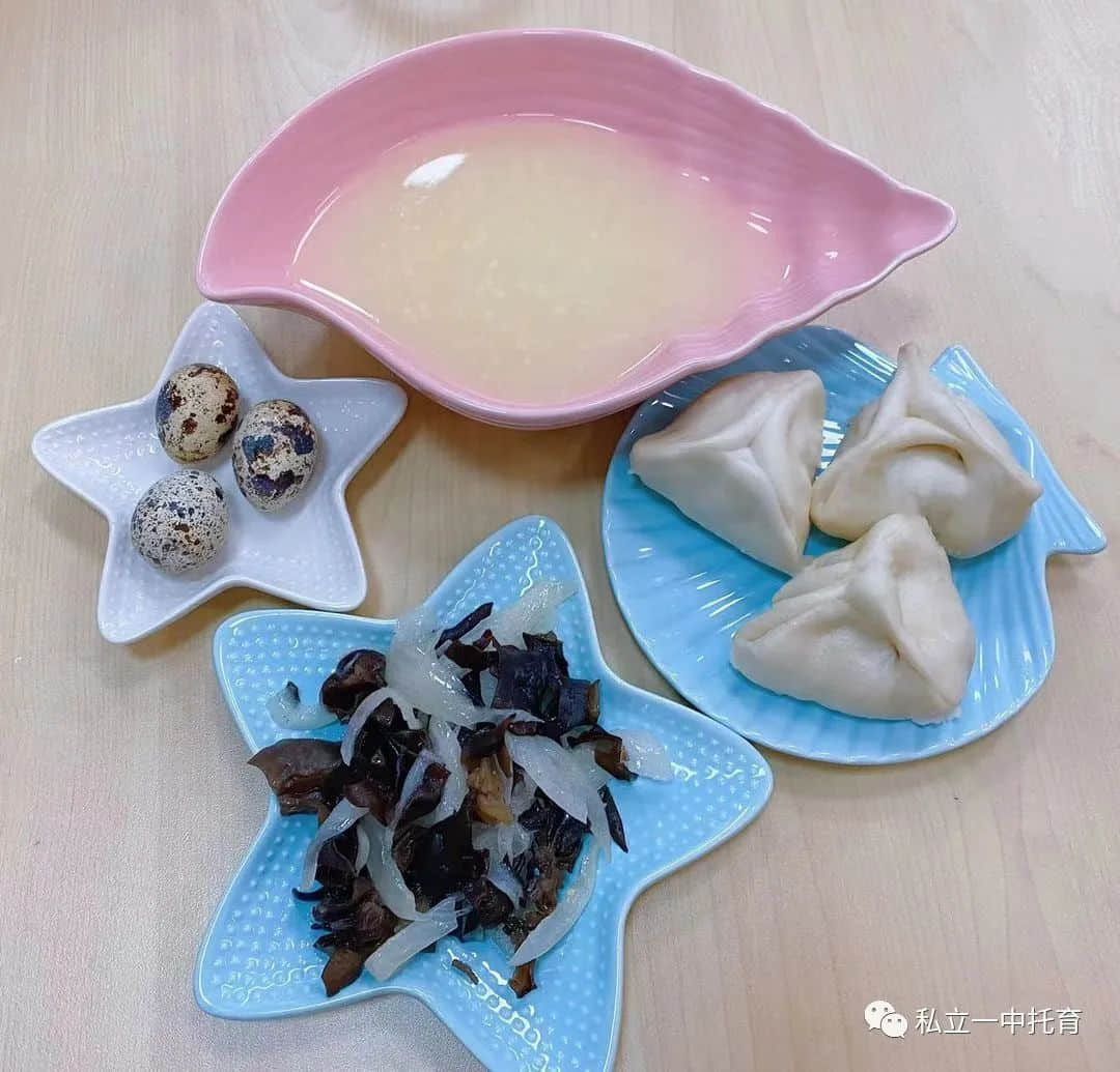 【美食有約】“科學(xué)膳食，不負(fù)美好食光”——石家莊私立第一中學(xué)附屬寶龍托育中心今日美食分享