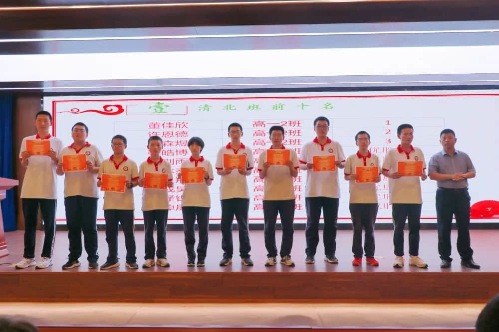 榜樣傳遞力量 拼搏成就夢想丨高中年級第三次調研考試成績表彰會
