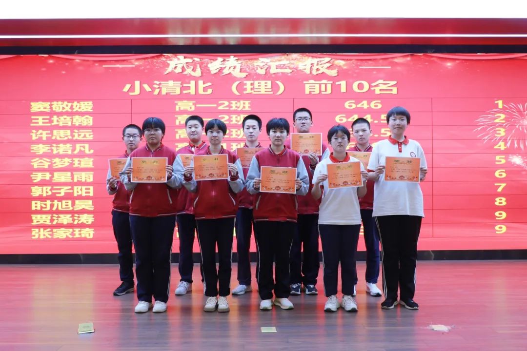 不負(fù)青春 攜夢(mèng)前行丨高一年級(jí)調(diào)研考試表彰大會(huì)