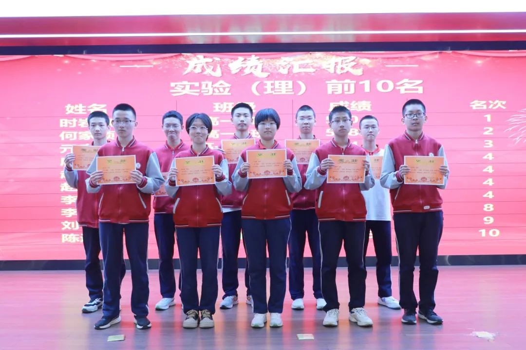 不負(fù)青春 攜夢(mèng)前行丨高一年級(jí)調(diào)研考試表彰大會(huì)