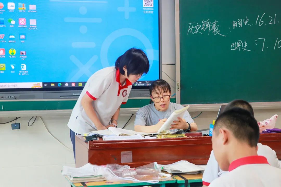 用愛堅(jiān)守 決勝中考丨初三師生中考備考紀(jì)實(shí)